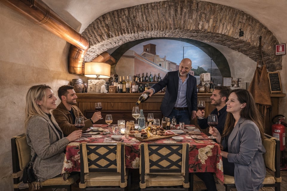 Rom, Trastevere: Geführte Weinprobe mit 3, 4, 5 oder 6 Weinen Rom, Trastevere: ...