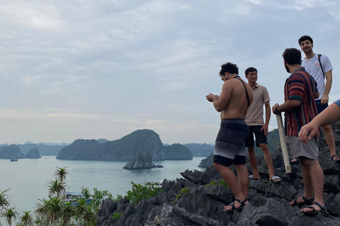 Cat Ba : tour en bateau de Lan Ha en kayak pour observer le plancton bioluminescent