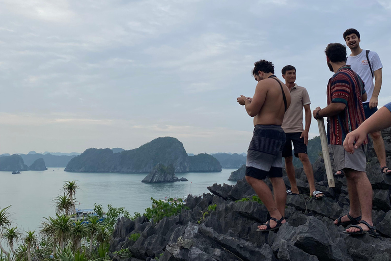 Cat Ba : tour en bateau de Lan Ha en kayak pour observer le plancton bioluminescent