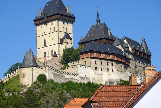 From Prague: Karlštejn Castle, Průhonice Park, and the Czech Grand Canyon