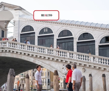Venise : Pont du Rialto et visite à pied insolite de Venise