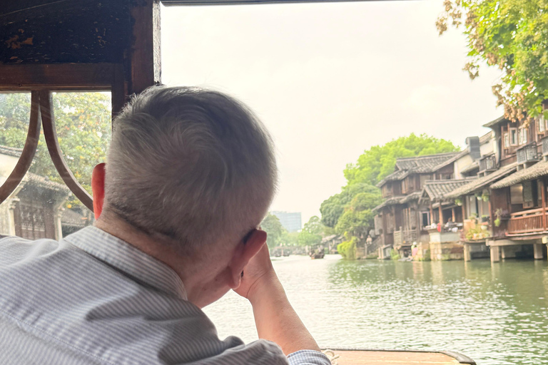 From Shanghai: Wuzhen Ancient Water Town 1-Day Private Tour Chinese / English-Speaking Tour Guide