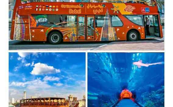 Dubai: 3-tägiges Ticket für eine Hop-On-Hop-Off-Bustour