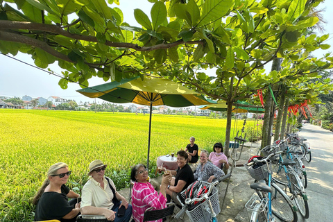 Hoi An Bike Tour: Ride a Buffalo & Duck Farming Experience Hoi An Bike-Organic Farm-Duck game-ride Buffalo-Basket boat
