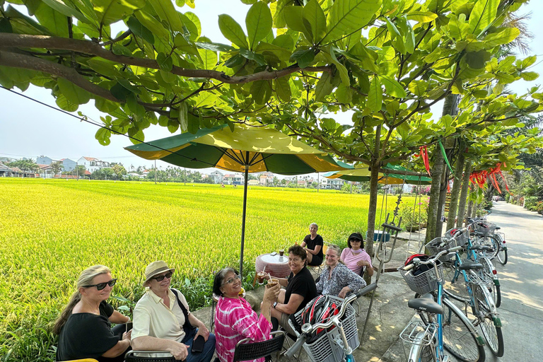 Hoi An Bike Tour: Ride a Buffalo & Duck Farming Experience Hoi An Bike-Organic Farm-Duck game-ride Buffalo-Basket boat