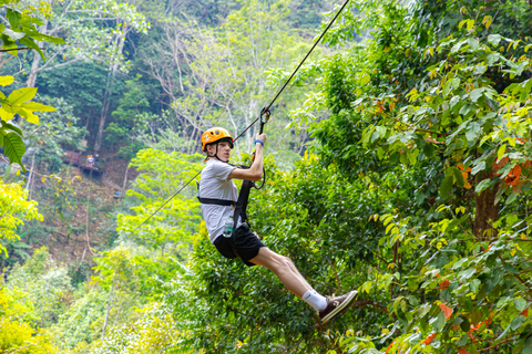 Phuket: Flying Hanuman Zipline Adventure SD4: Epic Adventure with Elephant Jungle