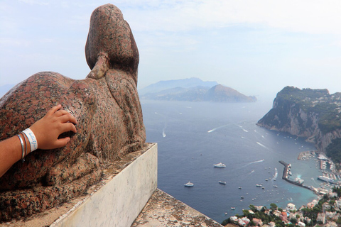 Sorrento: Capri, Blaue Grotte und Augustus Gärten Tagestour