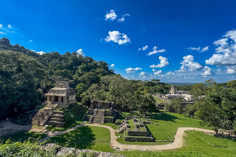 Palenque: Guided Tour of the Archaeological Zone and Waterfalls with Lunch