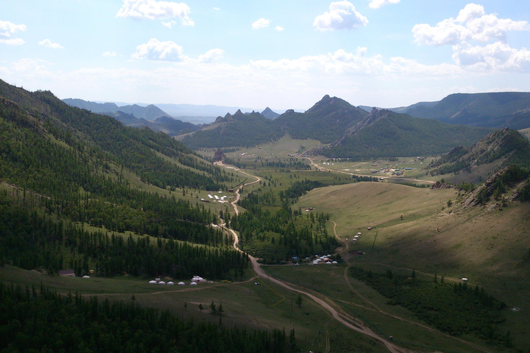 Estátua de Chinggis, Terelj NP Gobi de trem Visite a energia mundial