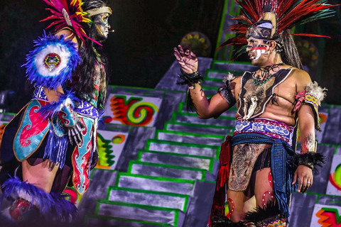 La Llorona, liveshow in de kanalen van Xochimilco.