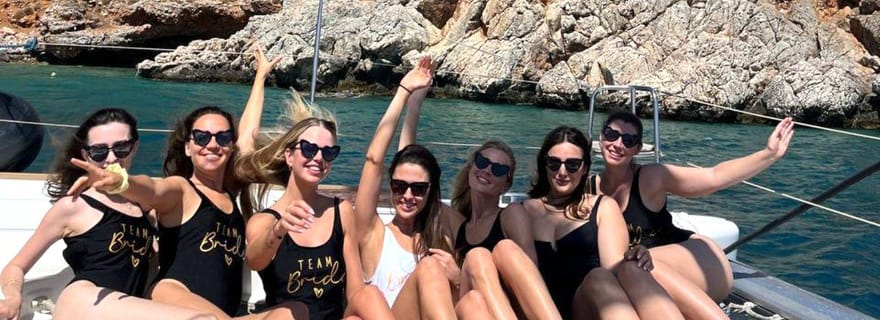 Réthymnon : Croisière privée en catamaran avec déjeuner et boissons