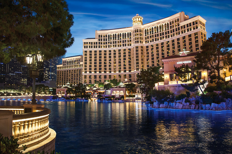 Las Vegas: "O" van Cirque du Soleil in BellagioCategorie C-stoelen