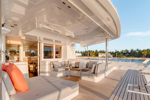 Exclusive Catamaran Sailing Adventure, BBQ & drinks on board Sunset Catamaran Sailing Adventure, BBQ & drinks on board