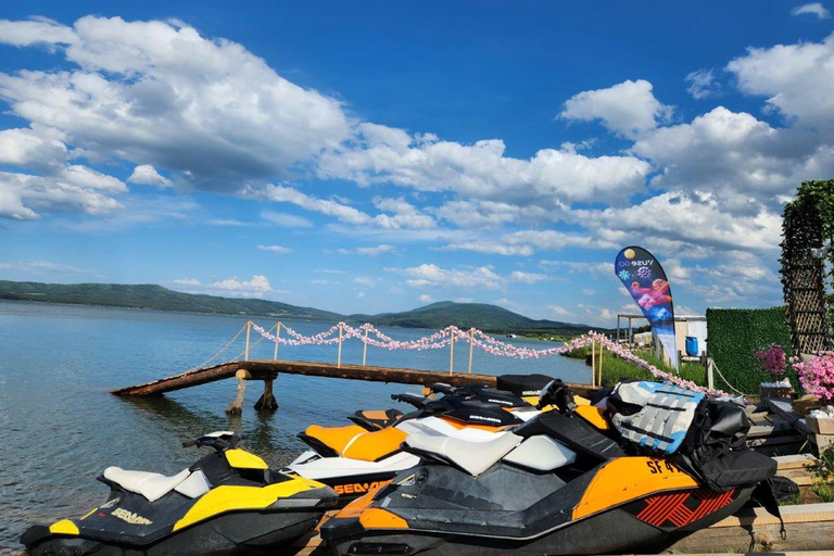 Sofia: Motorboat Ride with Beach Break and Sun Loungers