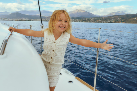 Rhodes Ultimate Catamaran Trip to Anthony Quinn & Water Toys Rhodes: Luxury Catamaran Cruise to Anthony Quinn