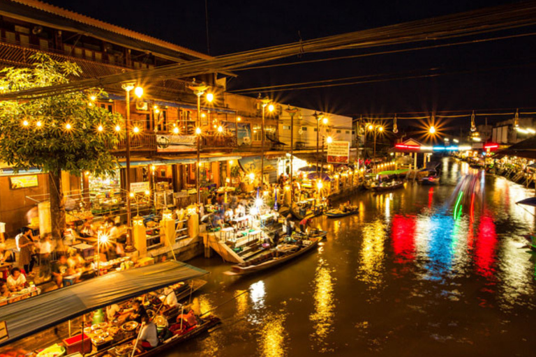 Bangkok: Weekend Amphawa Market & Fireflies Watching Private Transport with Live Tour Guide