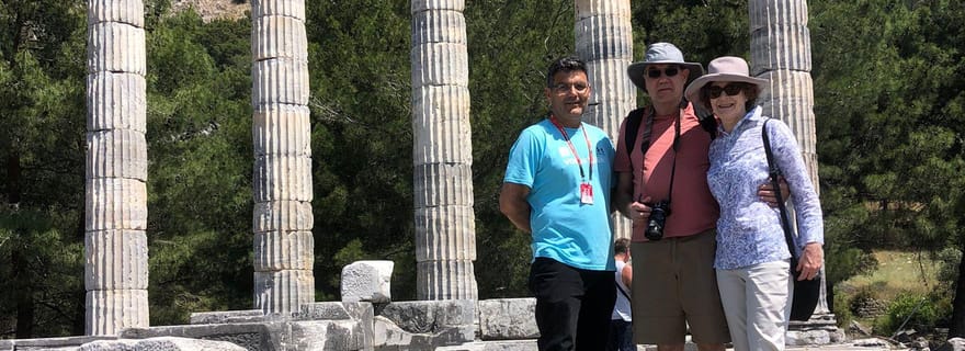 Visite de Priène, Miletos et Didyma avec déjeuner