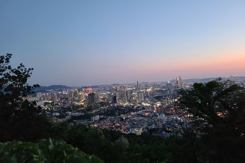 Séoul : visite guidée nocturne du mont Namsan