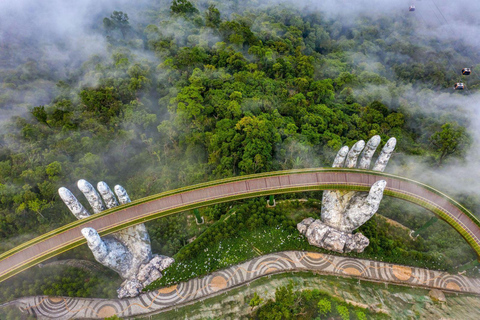 Da Nang : Golden Bridge Sunset & Ba Na Peak Tour with Dinner PRIVATE TOUR : Golden Bridge Sunset & Ba Na Peak