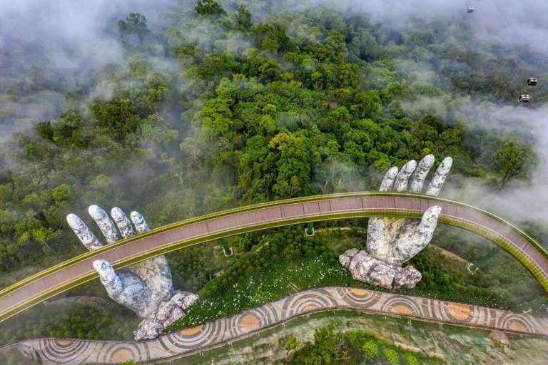 Da Nang : Golden Bridge Sunset & Ba Na Peak Tour with Dinner PRIVATE TOUR : Golden Bridge Sunset & Ba Na Peak