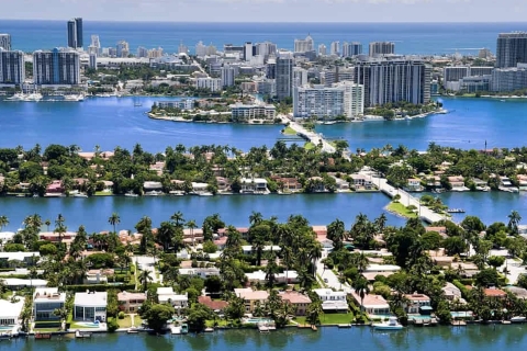 Miami: South Beach 30 minuten durende vliegtuigtour