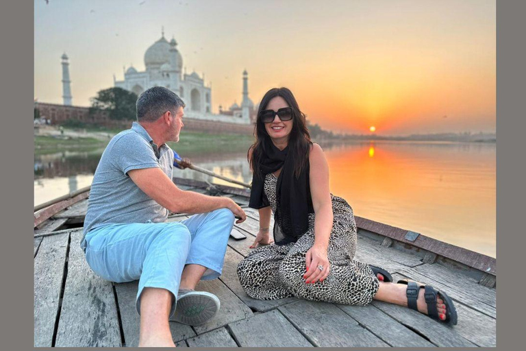 From Delhi: Taj Mahal &amp; Agra Private Day Tour with TransfersAC Car with Professional Guide