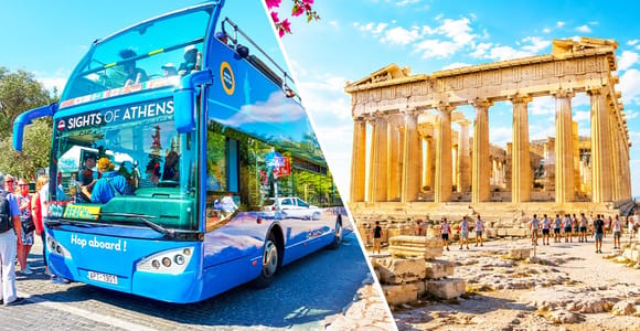 Acropolis & Parthenon Skip-the-Line Ticket, 2-Day Bus & More