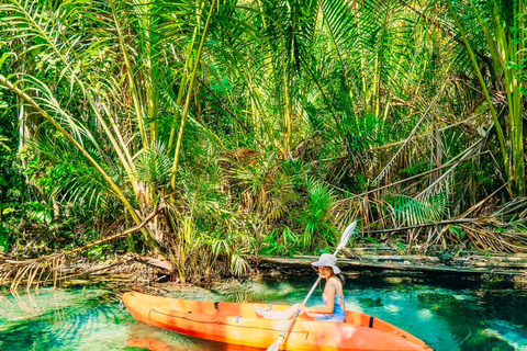 Ao Nang: Kayak alla piscina di cristallo, ATV e tour della fattoria degli ananasGiro in ATV di 1 ora