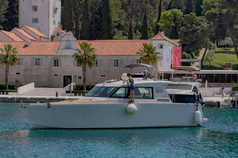 From Split: Blue Cave and Hvar Guided Tour by Luxury Boat