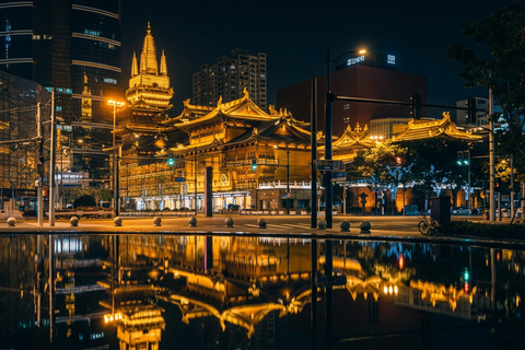 Shanghai: Jing'an Temple Entry Ticket (Optional Guided Tour) 1.5-Hour Small-Group Guided Tour (Entry&Blessing Experience)