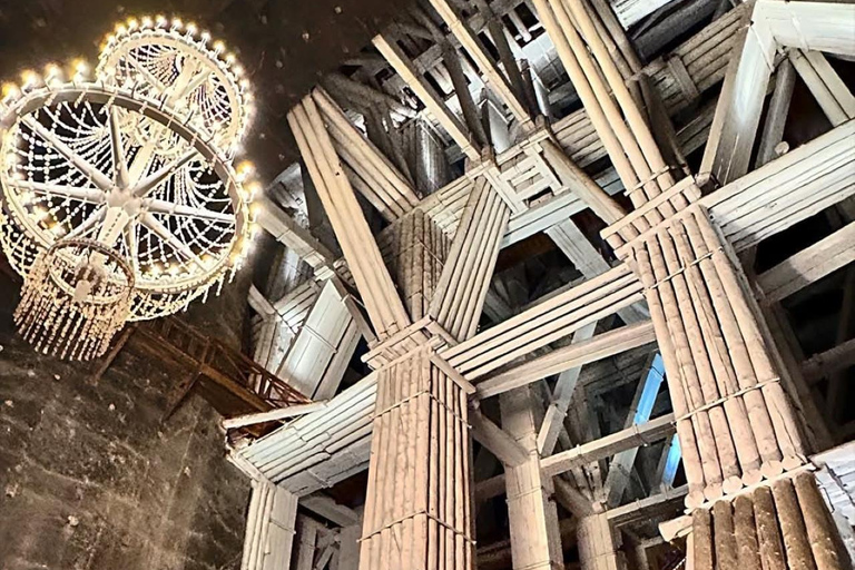 克拉科夫：维利奇卡盐矿导览游（含门票）盐矿英语导览游（含酒店接送）