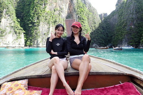 Phi Phi Islands: Private Long-Tail Boat Tour with Snorkeling Phi Phi Islands: Private Long-Tail Boat Tour with Snorkeling