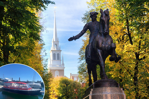 Boston: North End Walking Tour with Private Harbor Cruise