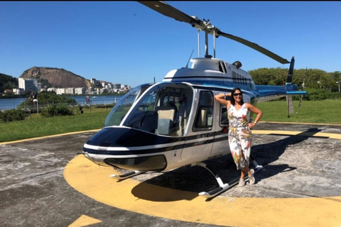 Explora o Rio de Janeiro num passeio de helicóptero de cortar a respiração!