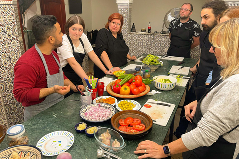 Marrakesh cooking class with chef Hassan, tagine experts Small group