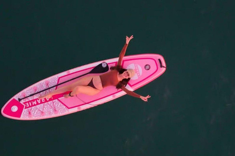 Rio de Janeiro: Copacabana Sunrise SUP with Drone Photos