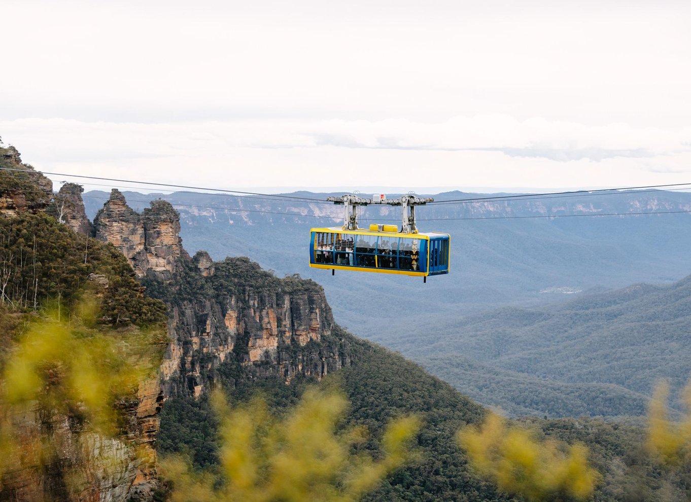 Sydney: Blue Mountains Scenic World, dyrepark og frokost