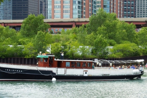 Río Chicago: Visita arquitectónica histórica en barco pequeño