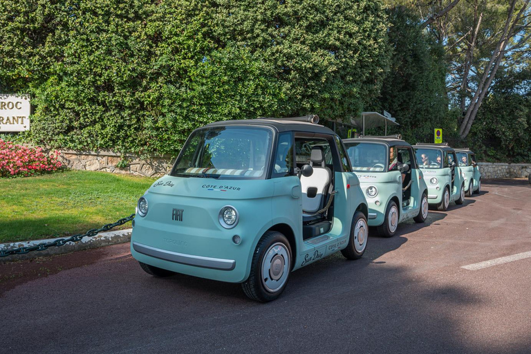 Antibes: Tour in a 100% electric Fiat Topolino 1-hour Discovery Tour in a Fiat Topolino