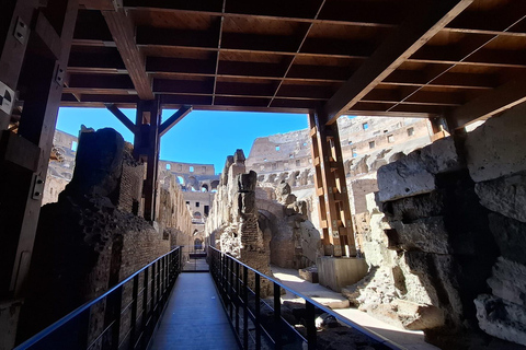 Rome: Colosseum, Underground, Roman Forum, & Palatine Tour Private Underground Tour with the Forum and Palatine hill