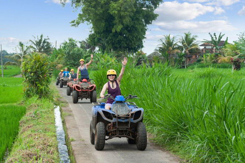 Bali: Avventura in quad ATV Trasferimenti privati e brividoBici in tandem senza trasferimenti