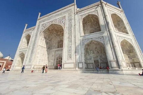 Delhi: Agra Private Tour with Taj Mahal & Baby Taj From Delhi - AC Car, Guide, Entry Tickets and 5-Star Lunch