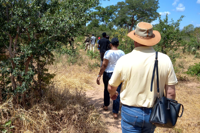 Livingstone: Mosi-oa-Tunya Park Safari and Zipline Tour