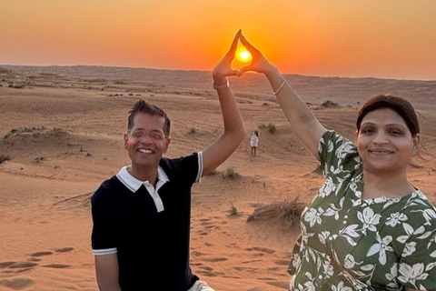From Muscat: Shared Wadi Bani Khalid & Desert Sunset
