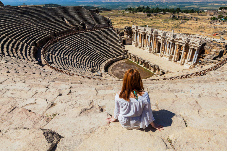 From Antalya: Pamukkale & Hierapolis Day Trip with Lunch