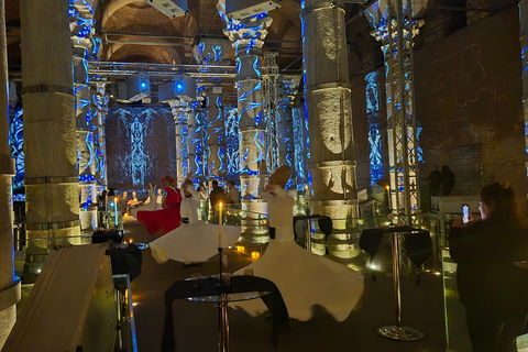 Istanbul: Theodosius Cistern Whirling Dervish & Light Show