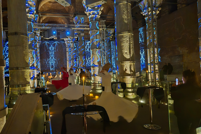 Istanbul: Theodosius Cistern Whirling Dervish & Light Show