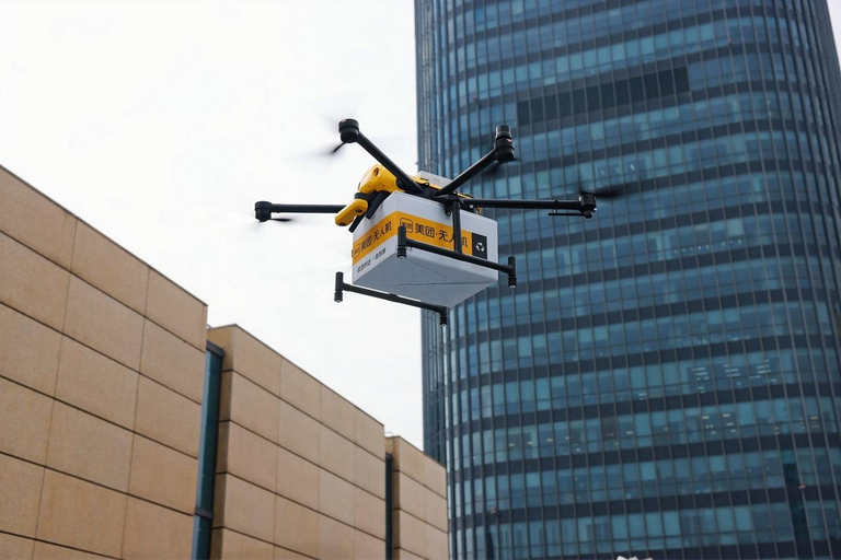 Shanghai Classic & Future Tour · Robotaxi · Robot · Drone Standard: City Highlights, Robot Taxi & AI Coffee