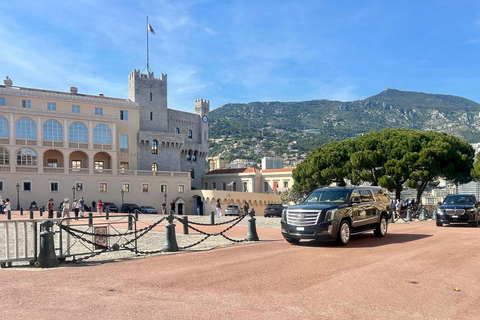 Nice: Monaco, Le Rocher, Eze-Fragonard Day Trip in a Cadillac Escalade Nice: Monaco, Le Rocher, Eze-Fragonard Luxury Day Trip in a Cadillac Escalade