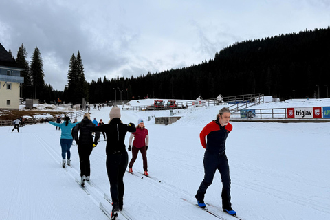 Pokljuka & Planica: Cross-Country Skiing Experience Group Lesson